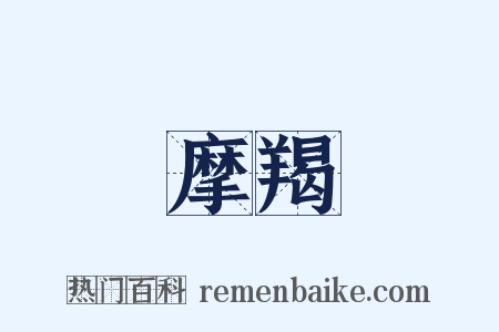 摩羯是什么意思的图片